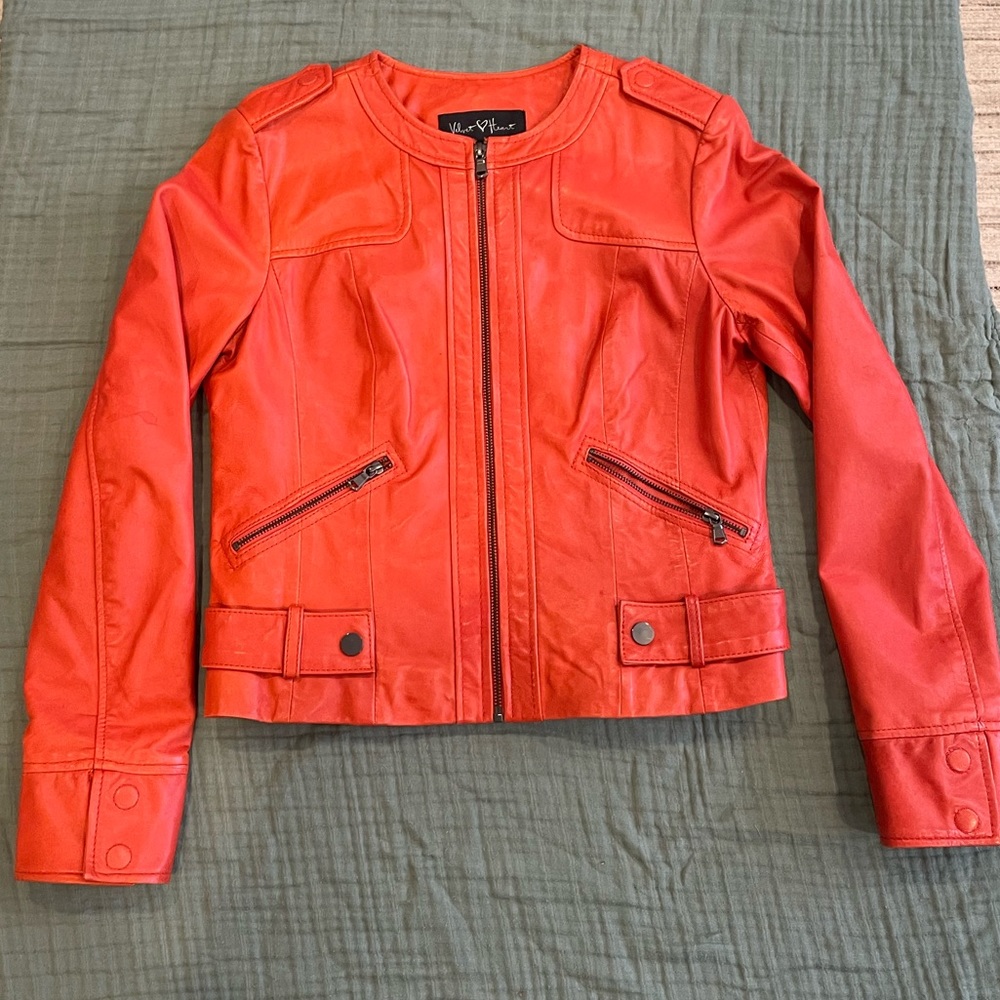 Velvet Heart Leather Jacket